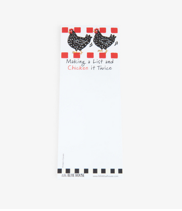Chicken It Twice Magnetic List